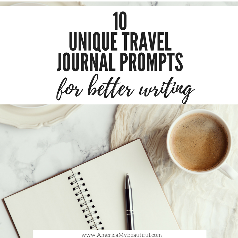 travel journal with prompts